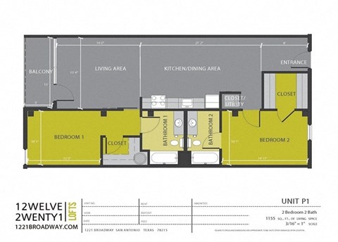 a floor plan of a tiny house